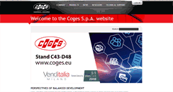 Desktop Screenshot of coges.co.uk